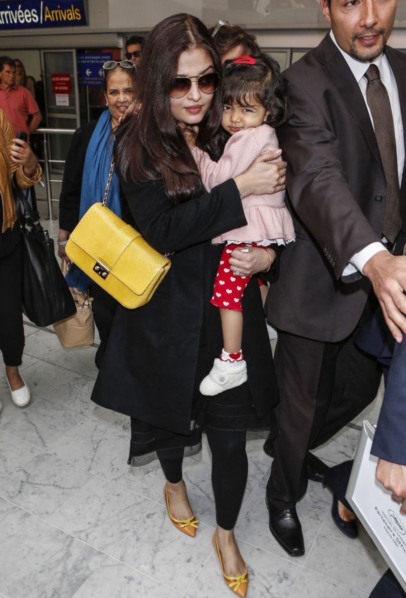 Aishwarya Rai In Cannes: Bollywood Star Hangs On To Daughter 